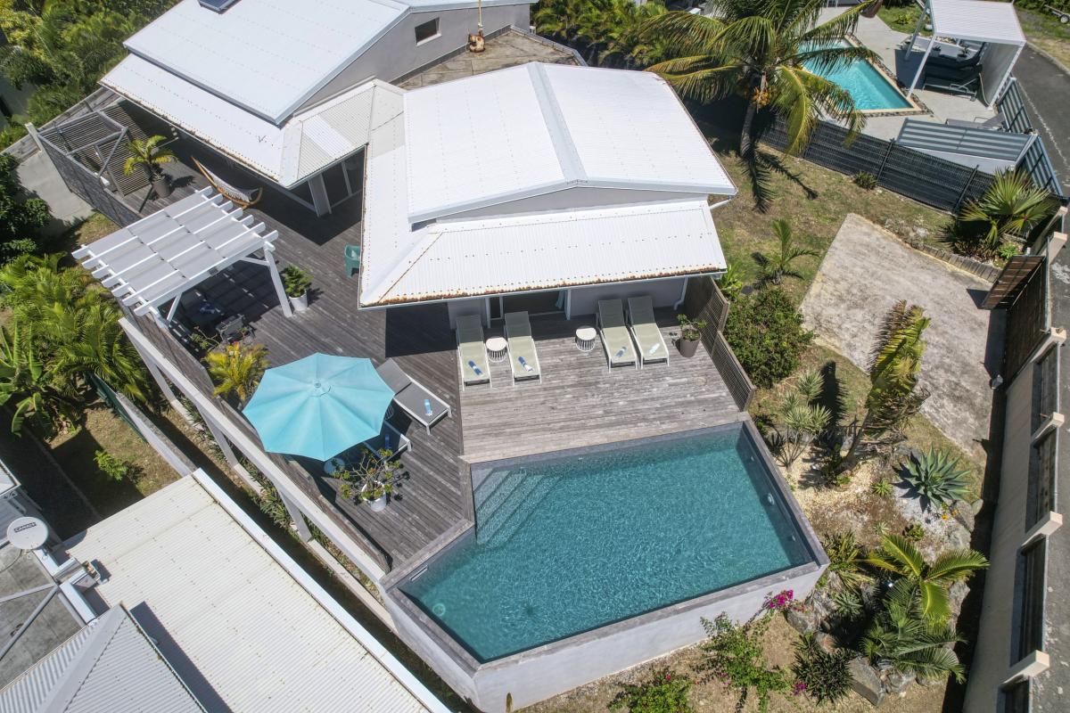 Location villa Guadeloupe Sainte Anne - 4 chambres 9 personnes - vue mer
