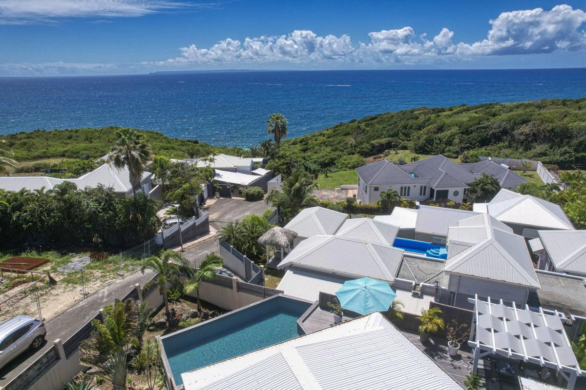 Location villa Guadeloupe Sainte Anne - 4 chambres 9 personnes - vue mer