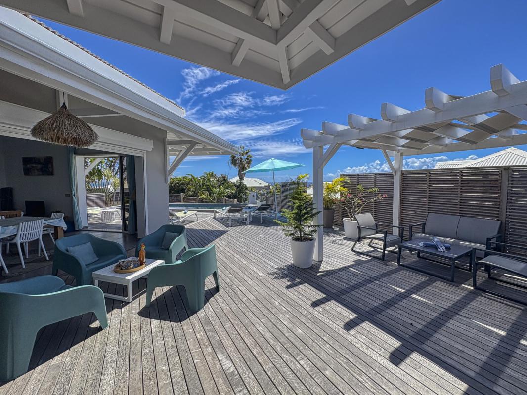 Location villa Guadeloupe Sainte Anne - 4 chambres 9 personnes - vue mer