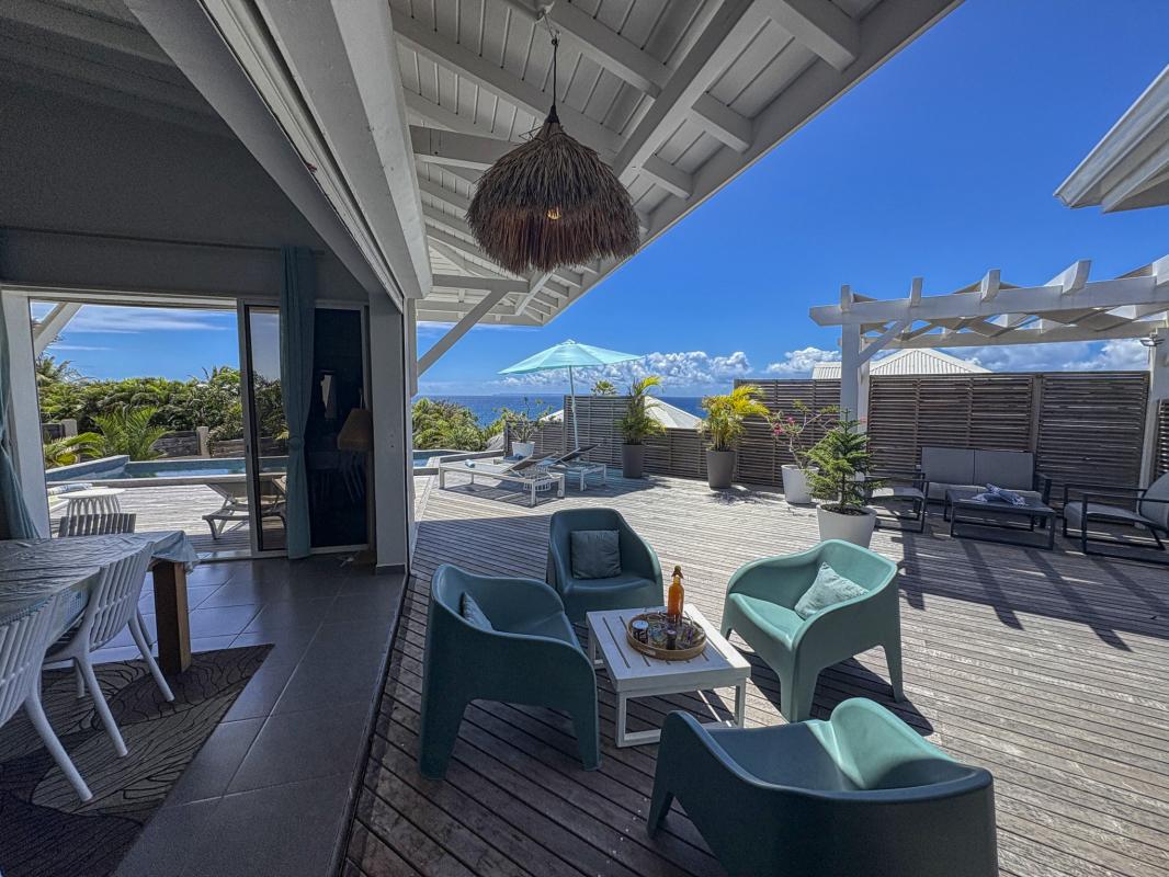Location villa Guadeloupe Sainte Anne - 4 chambres 9 personnes - vue mer
