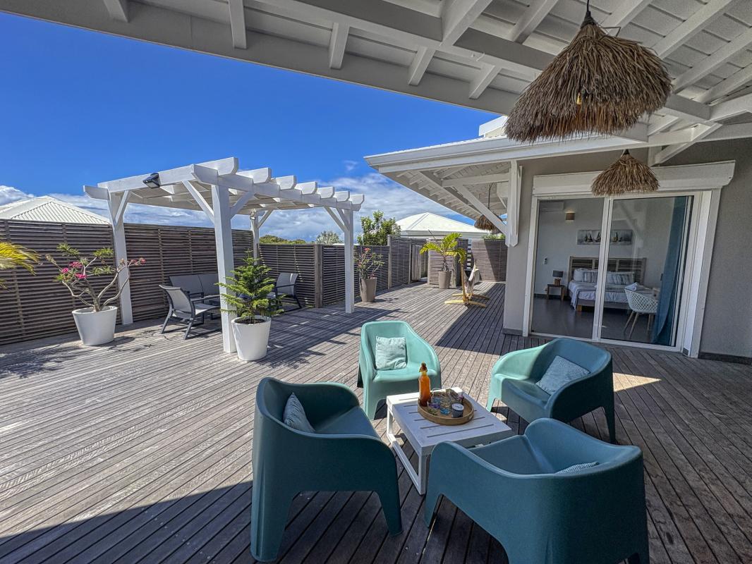 Location villa Guadeloupe Sainte Anne - 4 chambres 9 personnes - vue mer