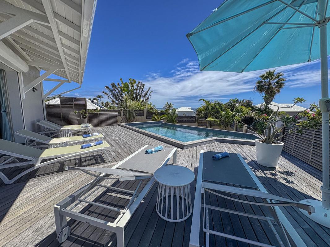 Location villa Guadeloupe Sainte Anne - 4 chambres 9 personnes - vue mer