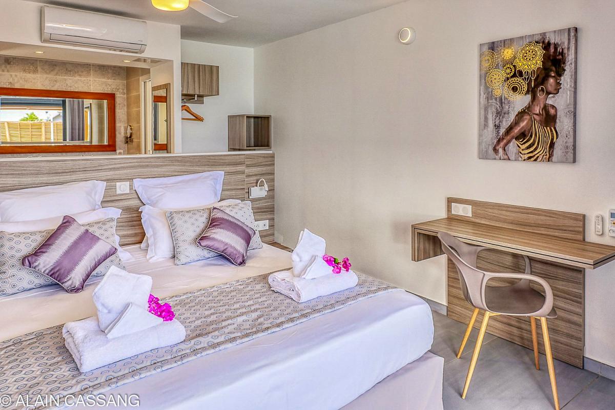 A louer villa 5 chambres pour 10 personnes avec piscine et vue mer à Sainte Anne en Guadeloupe - Suite 1