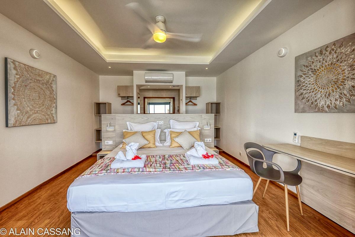 A louer villa 5 chambres pour 10 personnes avec piscine et vue mer à Sainte Anne en Guadeloupe - Suite 4 étage 