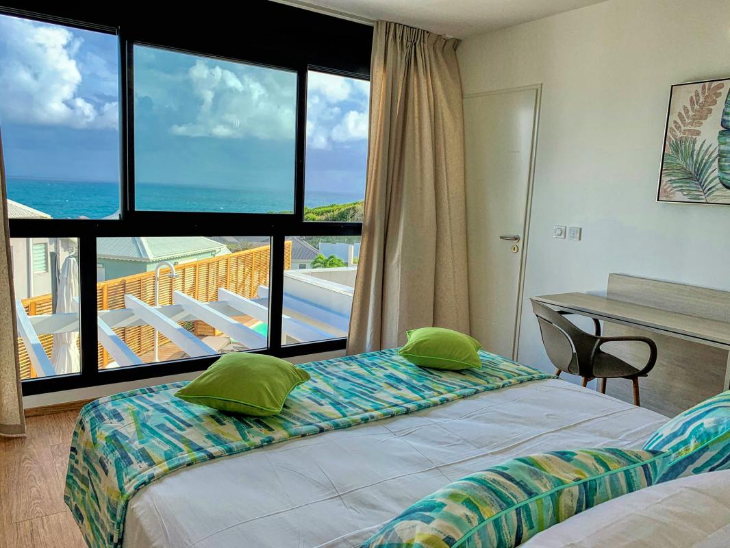 Villa de luxe 5 chambres pour 10 personnes avec piscine et vue mer à louer à Sainte Anne en Guadeloupe
