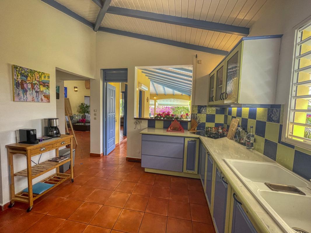A louer villa sainte anne Guadeloupe-cuisine