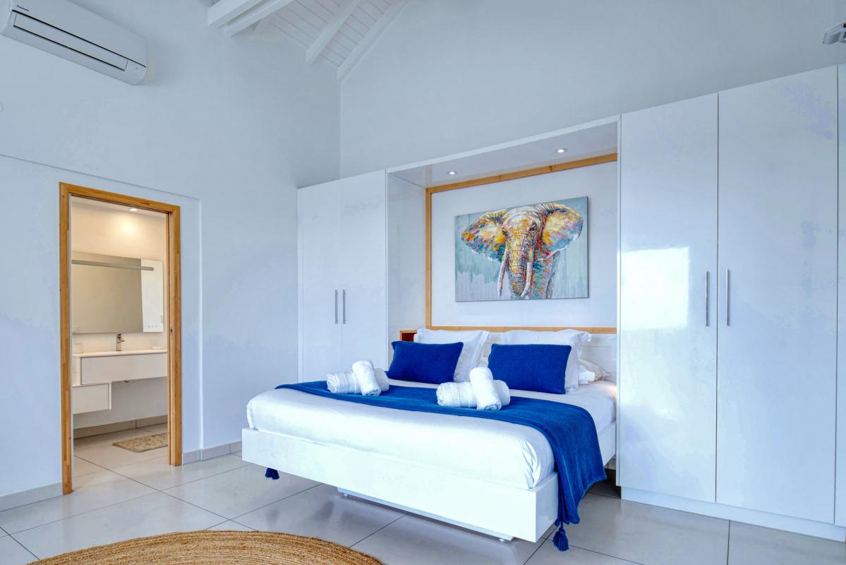 Villa vue mer Sainte Anne Guadeloupe-chambre