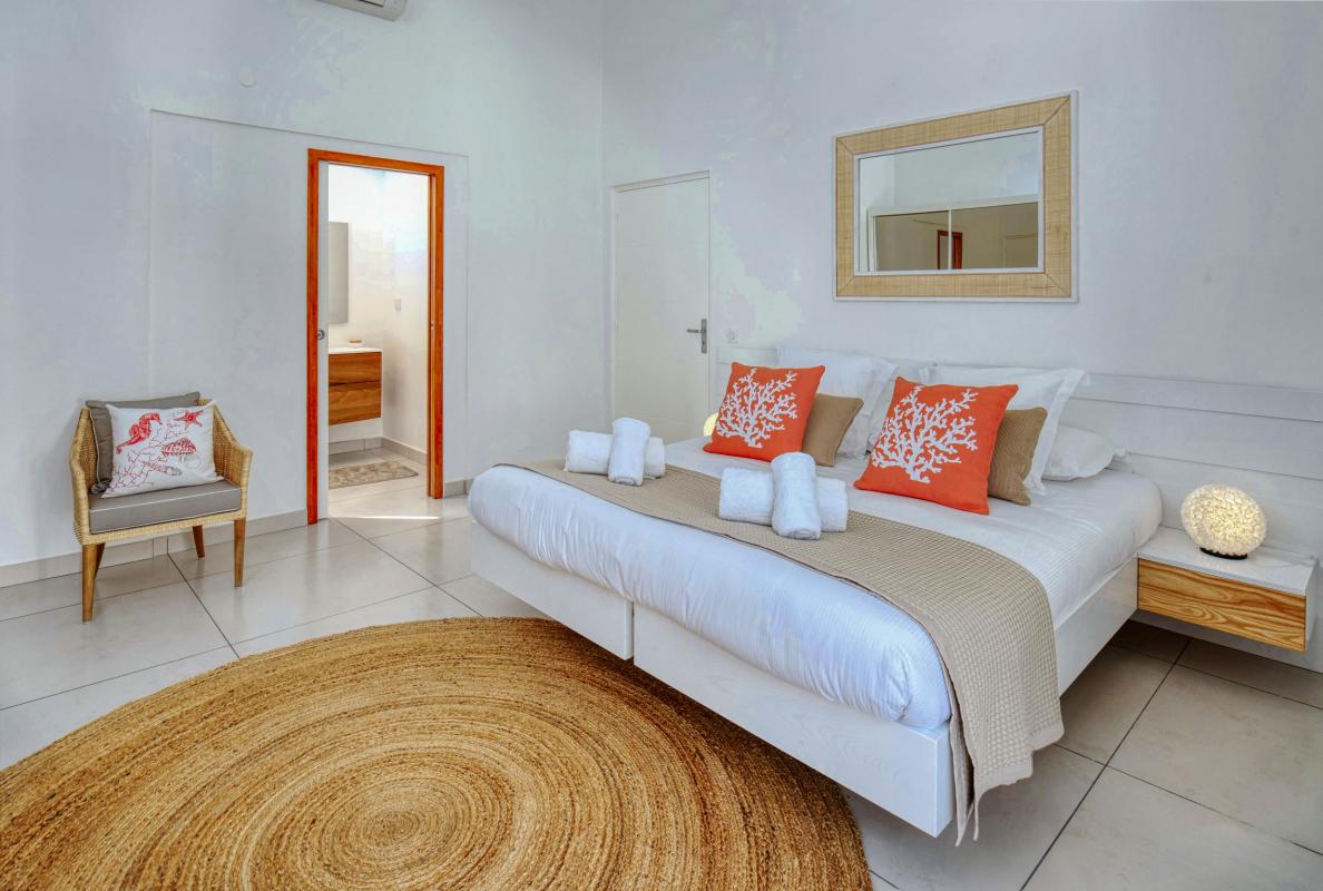 Villa vue mer Sainte Anne Guadeloupe-chambre