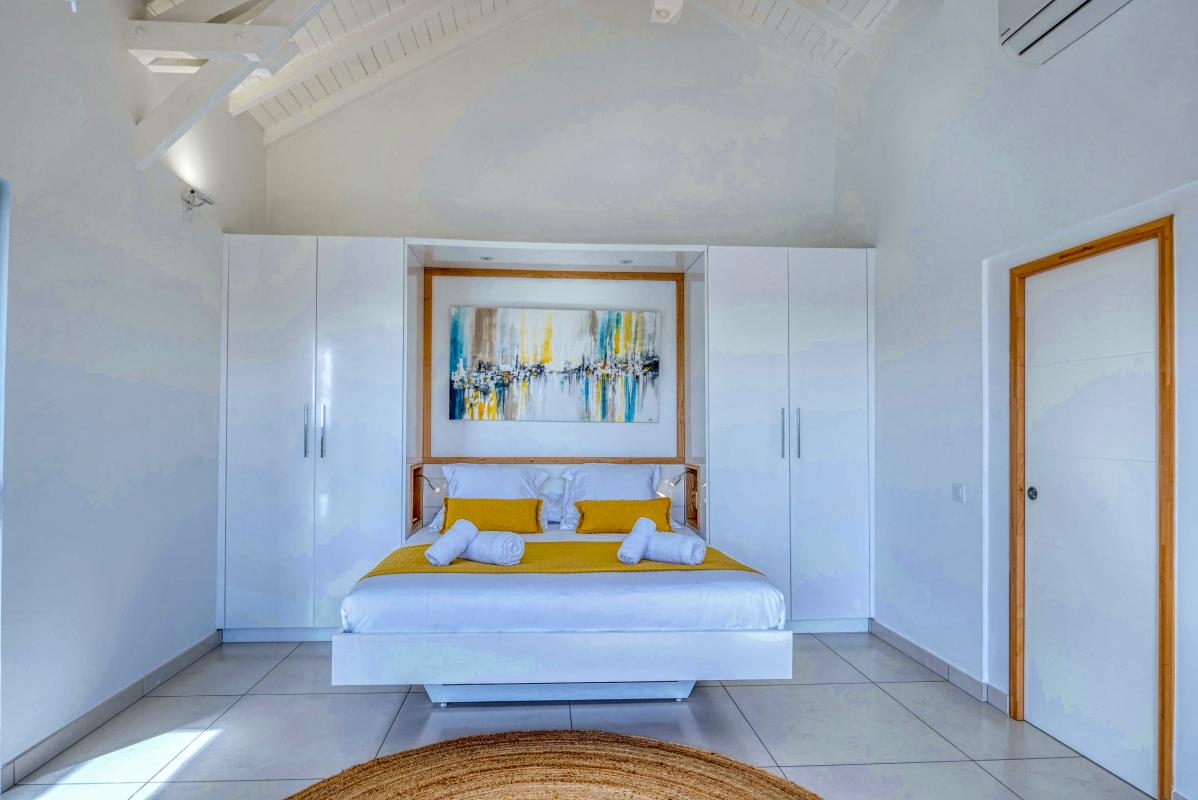 Villa vue mer Sainte Anne Guadeloupe-chambre