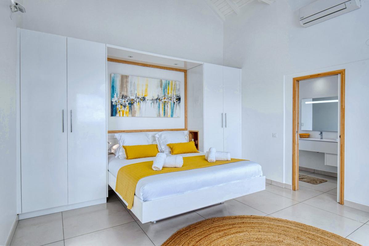 Villa vue mer Sainte Anne Guadeloupe-chambre