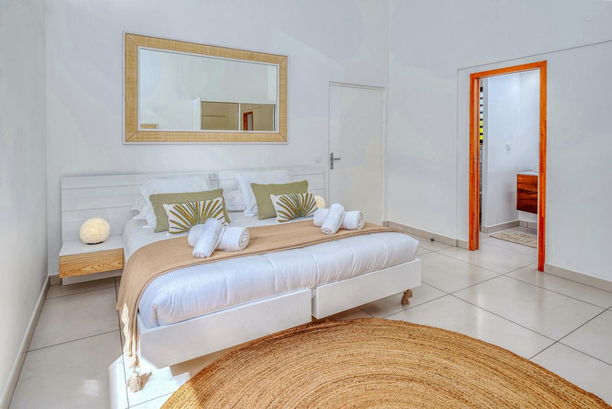 Villa vue mer Sainte Anne Guadeloupe-chambre