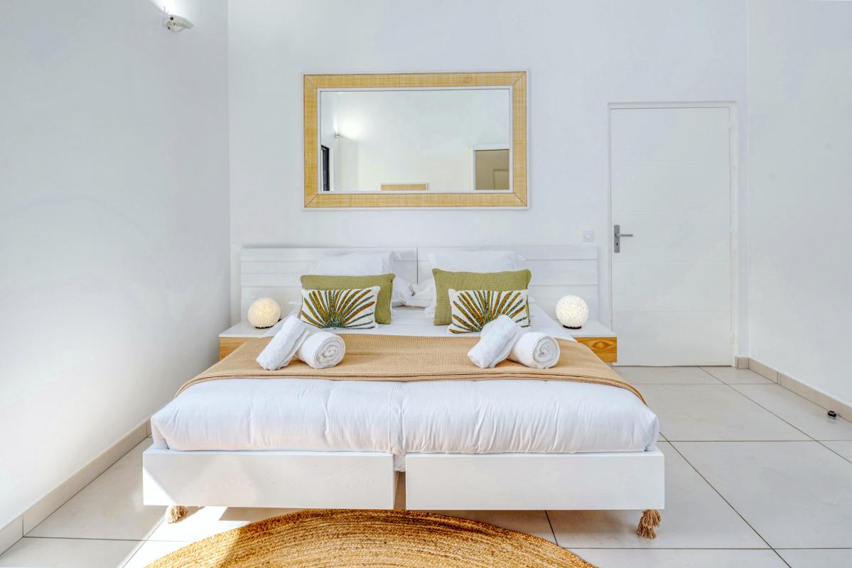 Villa vue mer Sainte Anne Guadeloupe-chambre