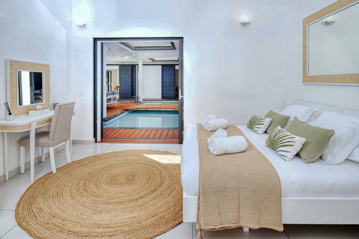 Villa vue mer Sainte Anne Guadeloupe-chambre