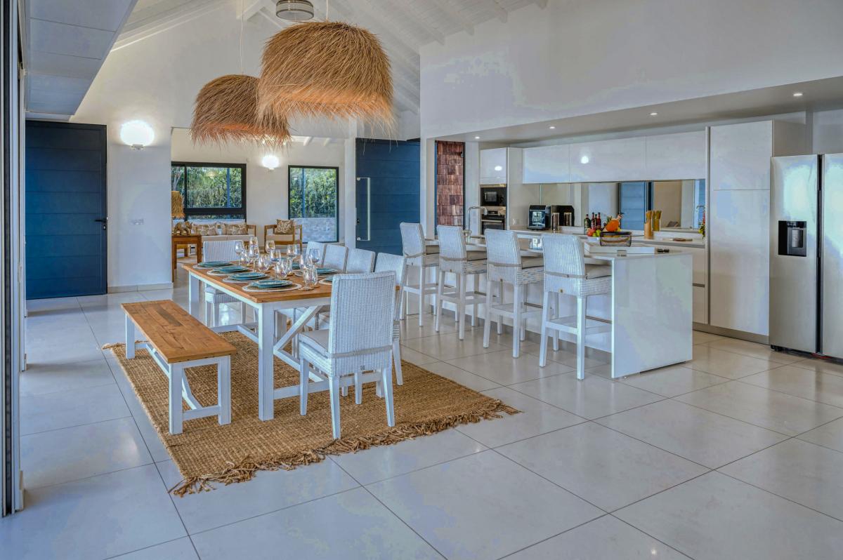 Villa vue mer Sainte Anne Guadeloupe-Cuisine