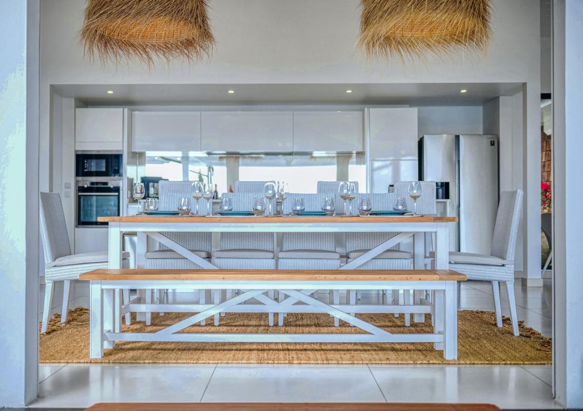 Villa vue mer Sainte Anne Guadeloupe-cuisine