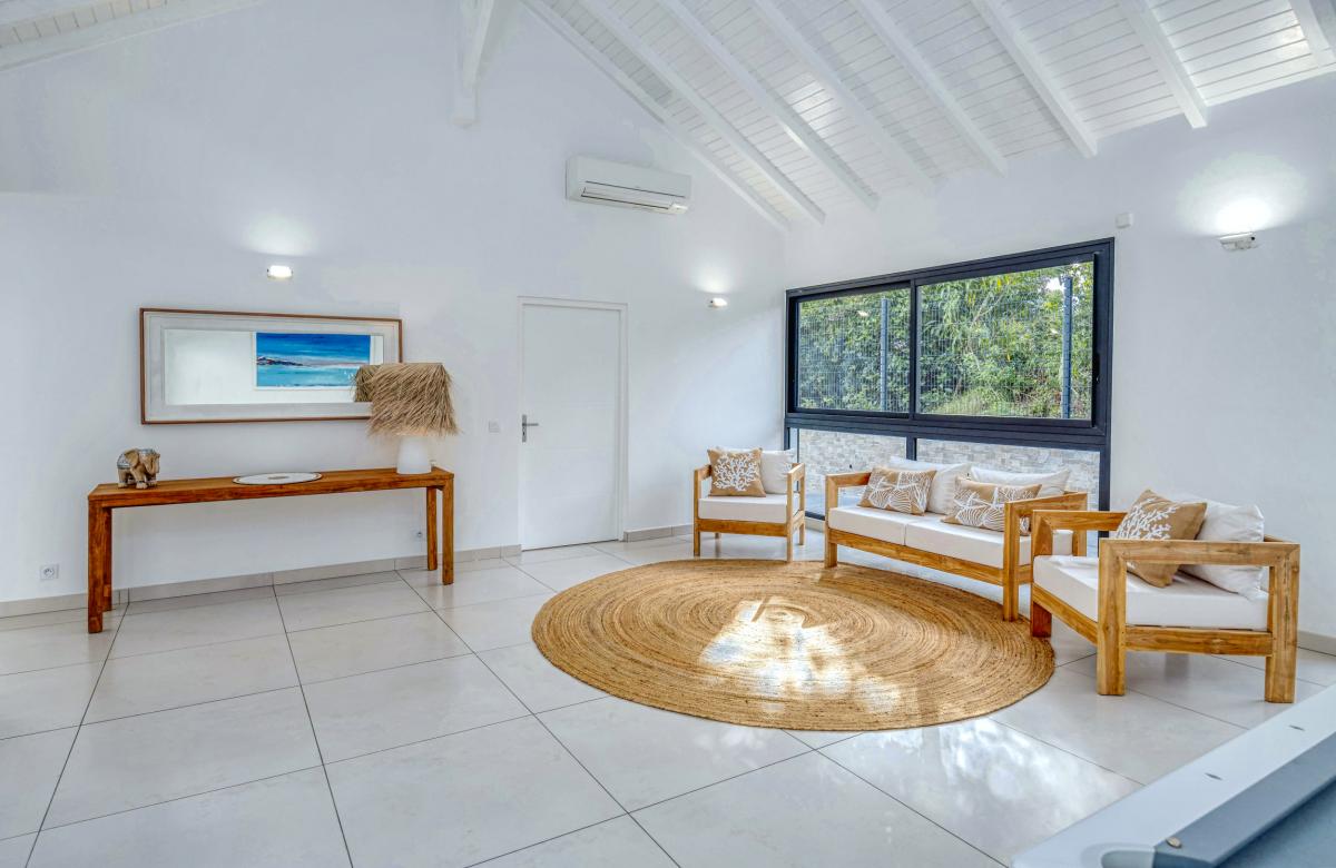 Villa vue mer Sainte Anne Guadeloupe-salle de jeux