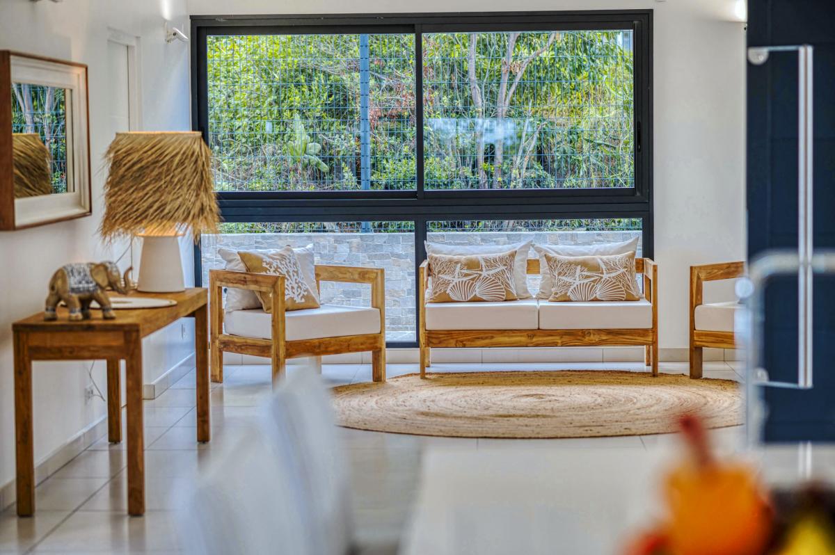 Villa vue mer Sainte Anne Guadeloupe-salle de jeux