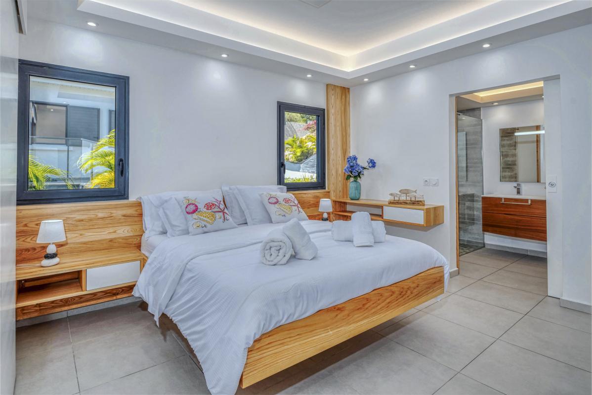 Villa vue mer Sainte Anne Guadeloupe-chambre