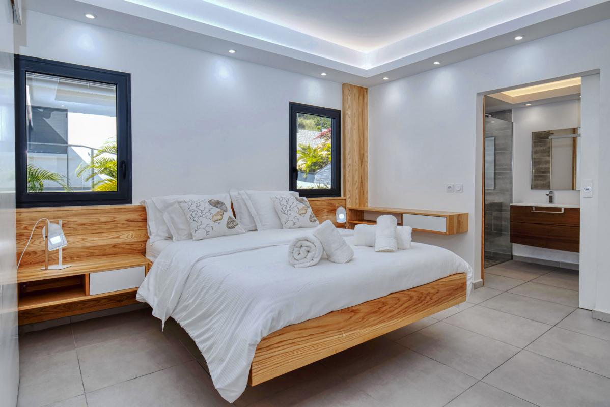 Villa vue mer Sainte Anne Guadeloupe-chambre