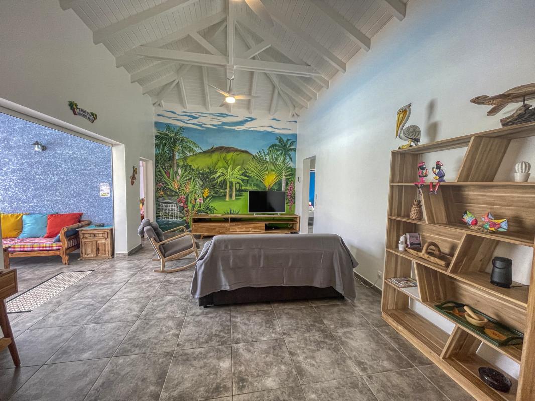 Location villa Sainte Anne Guadeloupe-Séjour