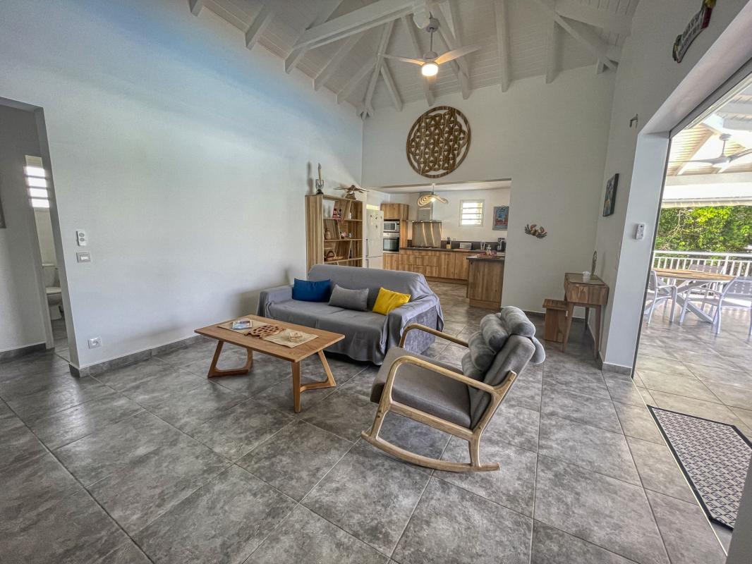 Location villa Sainte Anne Guadeloupe-Séjour