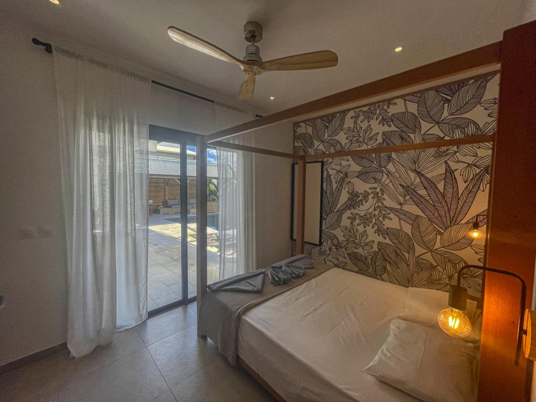 Location villa vue mer Sainte Anne Guadeloupe-chambre