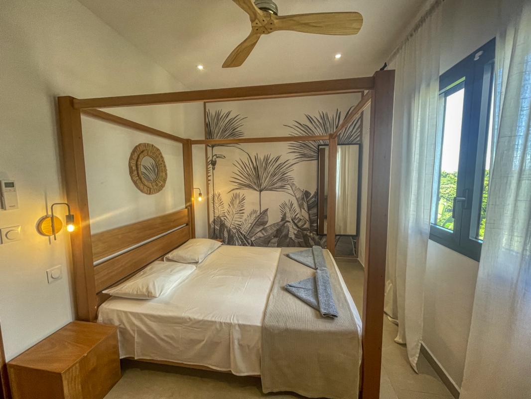 Location villa vue mer Sainte Anne Guadeloupe-chambre