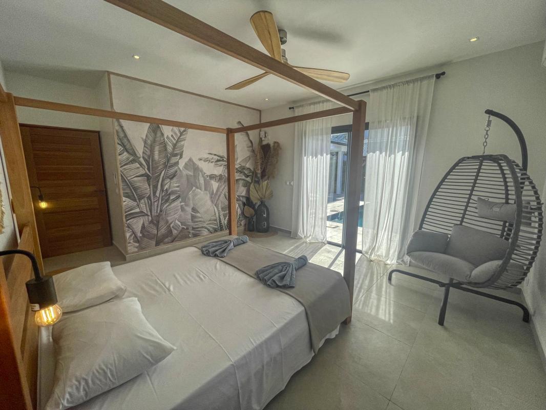 Location villa vue mer Sainte Anne Guadeloupe-Suite parentale