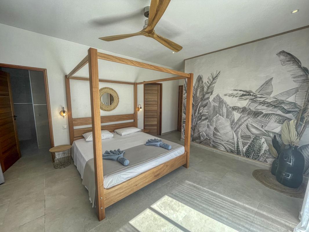 Location villa vue mer Sainte Anne Guadeloupe-Suite parentale