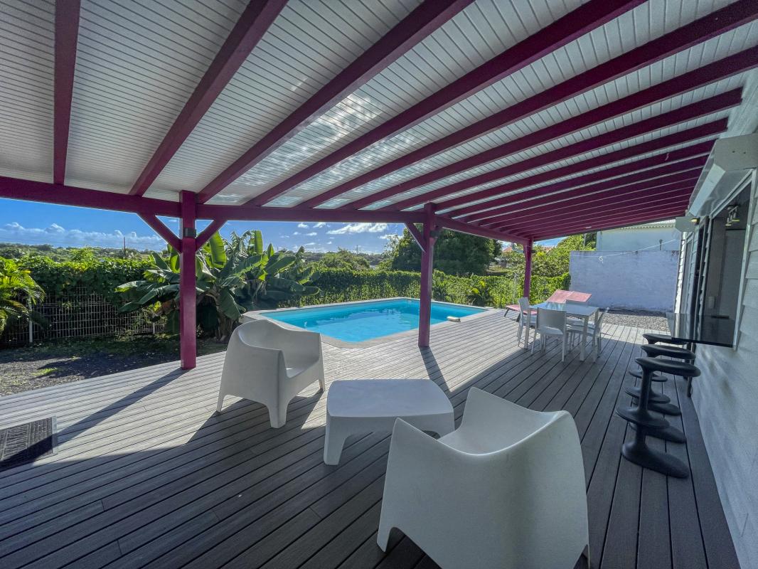 Location villa Sainte Anne Guadeloupe_ Terrasse 