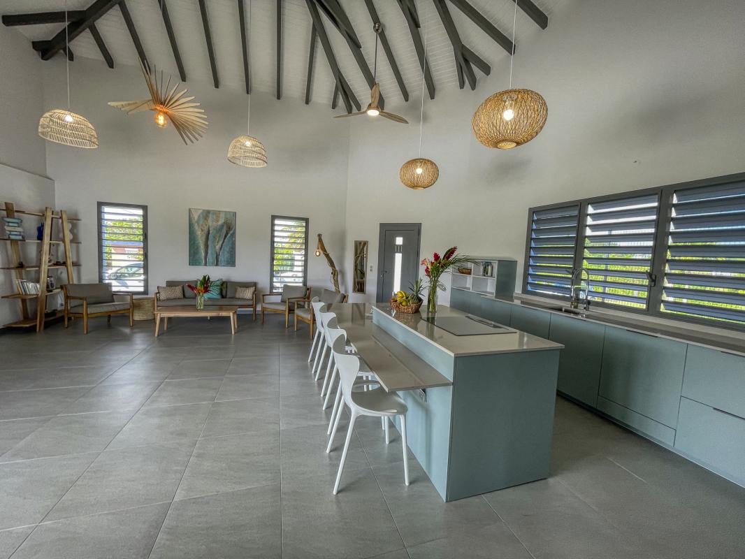 Location villa Sainte Anne Guadeloupe-cuisine