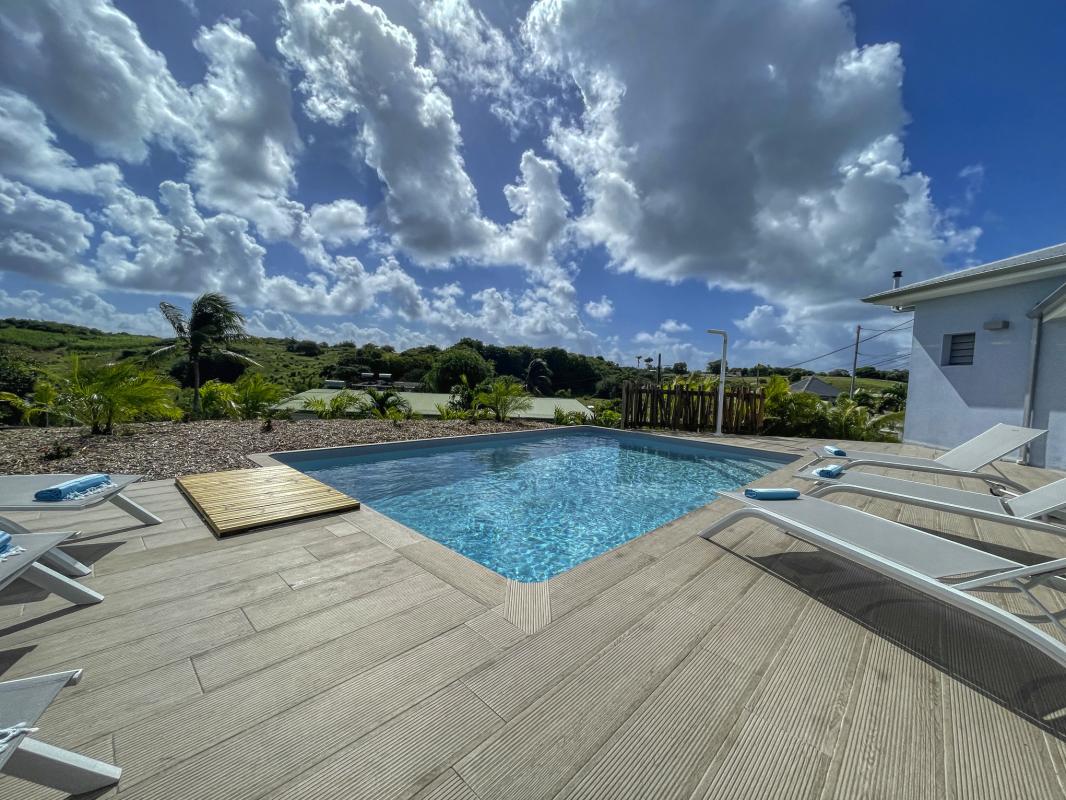 Location villa Sainte Anne Guadeloupe-piscine
