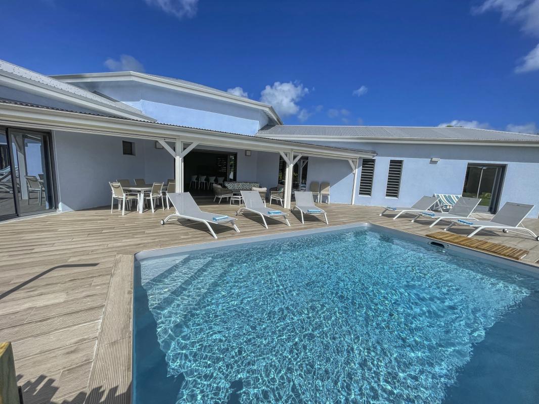 Location villa Sainte Anne Guadeloupe-vue ensemble