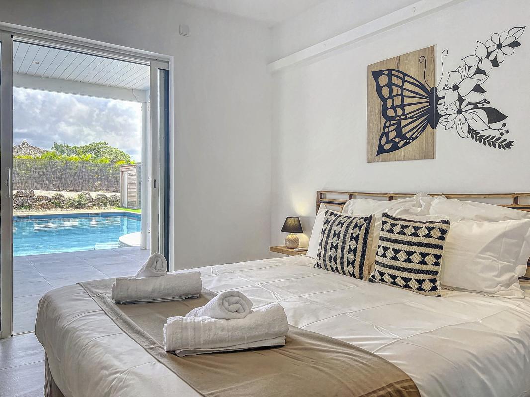 Location villa Sainte Anne Guadeloupe-Wanalao-Chambre 1