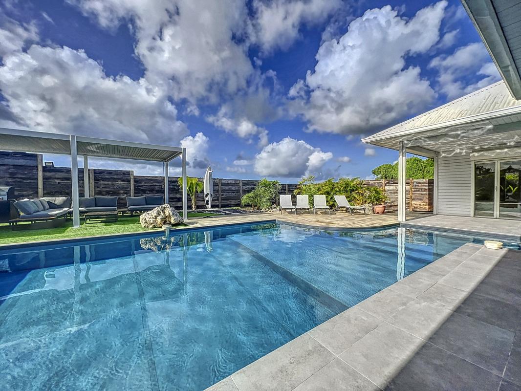 Location villa Sainte Anne Guadeloupe-Wanalao-Piscine