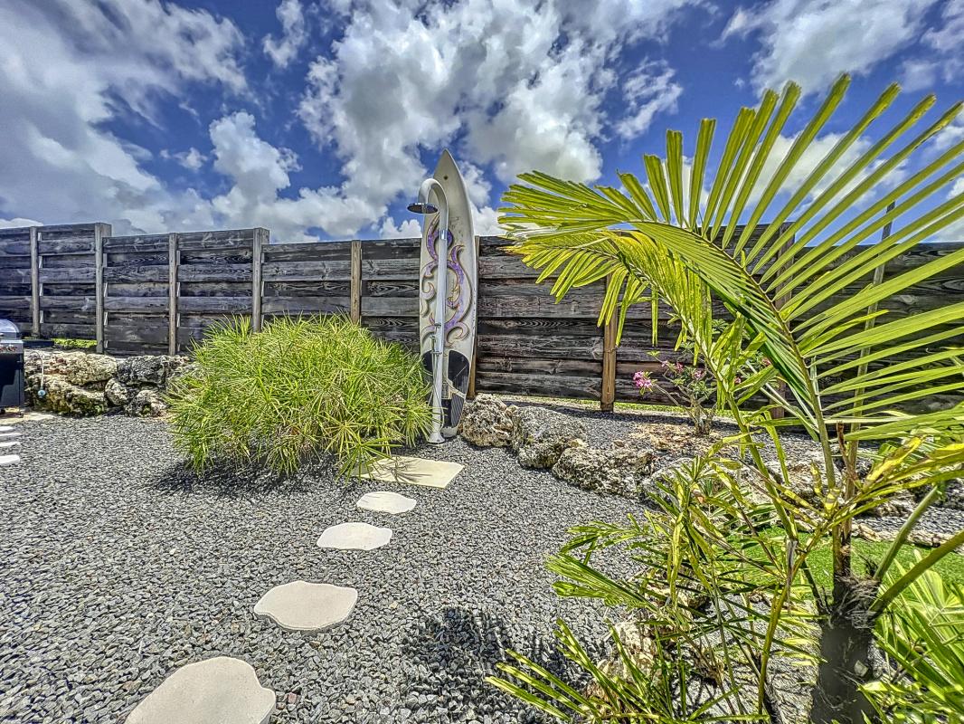 Location villa Sainte Anne Guadeloupe_Douche
