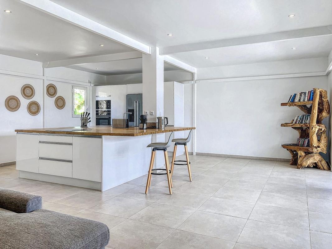 Location villa Sainte Anne Guadeloupe_Pièce à vivre