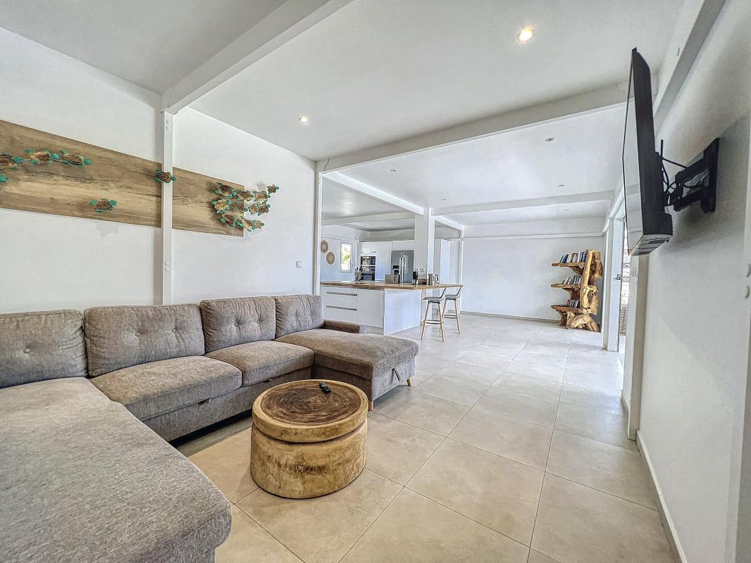 Location villa Sainte Anne Guadeloupe_Salon