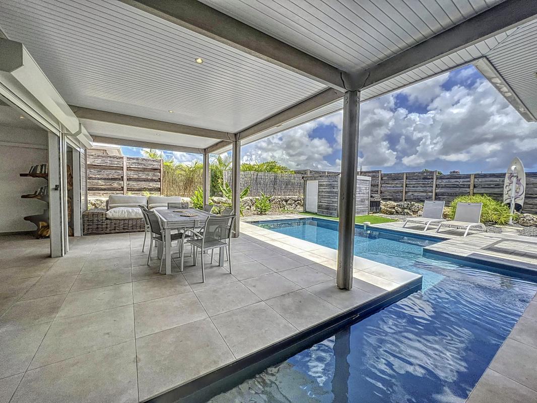 Location villa Sainte Anne Guadeloupe_Terrasse