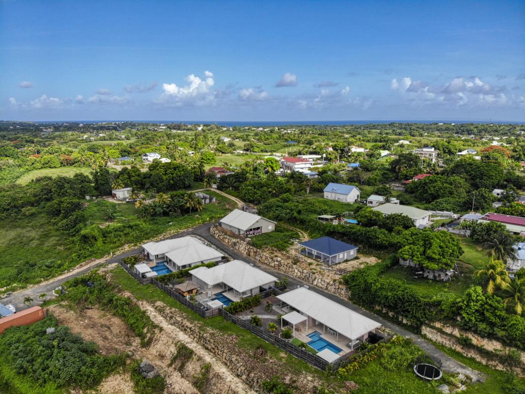 Location villa Sainte Anne Guadeloupe_Vue du ciel