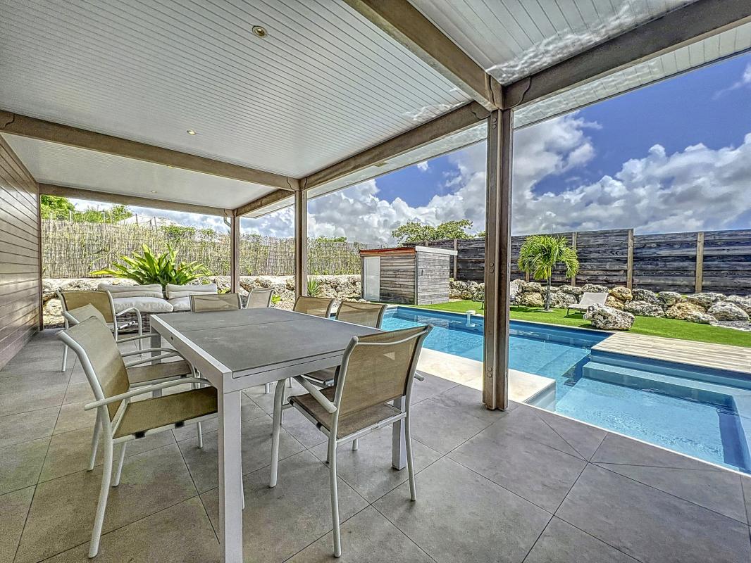 Location villa Sainte Anne Guadeloupe_walichi-Terrasse