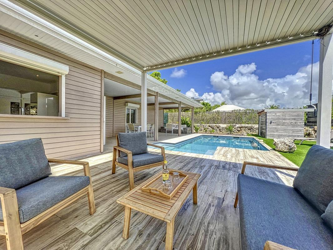 Location villa Sainte Anne Guadeloupe_walichi-Terrasse