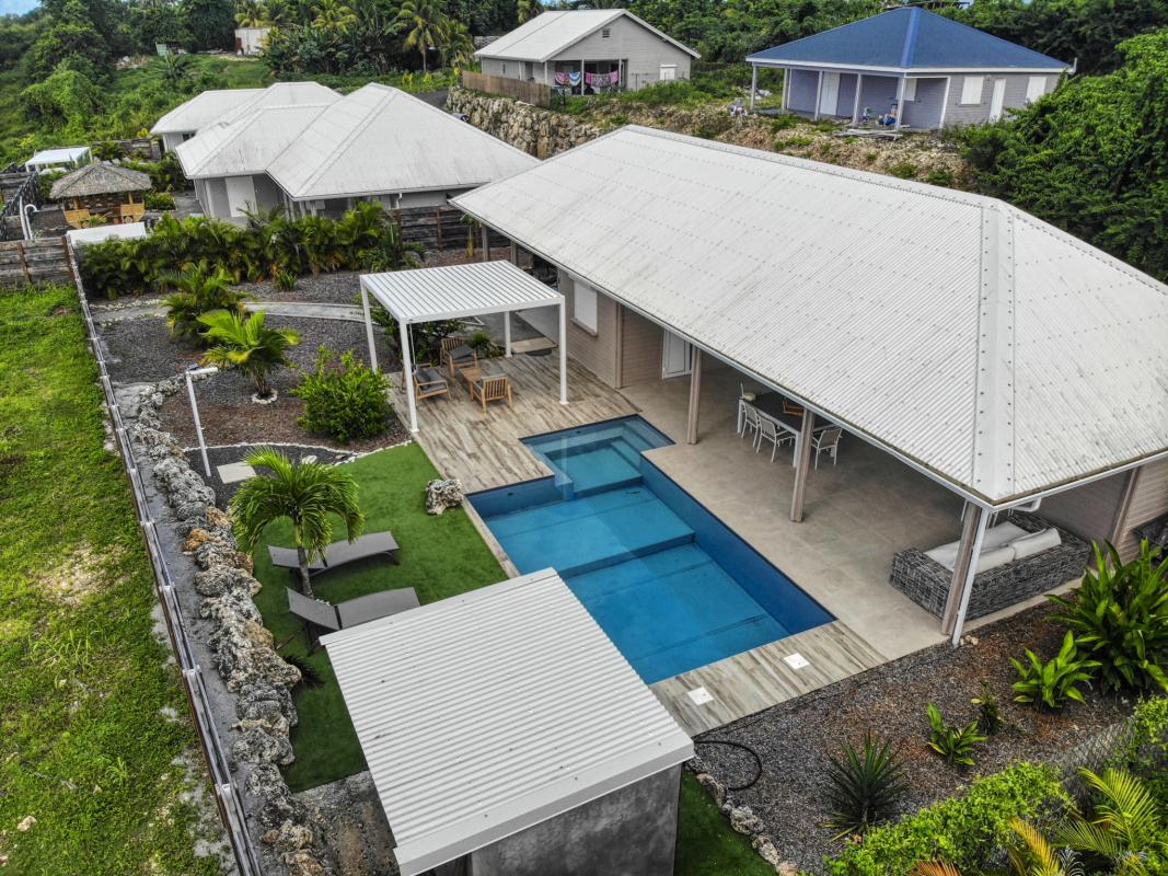 Location villa Sainte Anne Guadeloupe_walichi-Vue du ciel