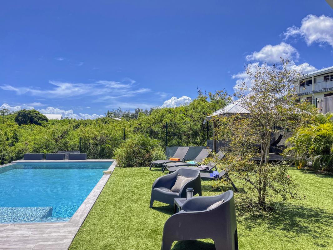 Location villa 10 personnes Sainte Anne Guadeloupe_piscine