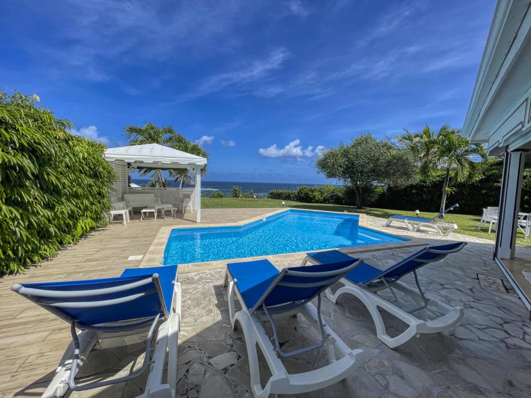 Villa à louer Saint François Guadeloupe__piscine