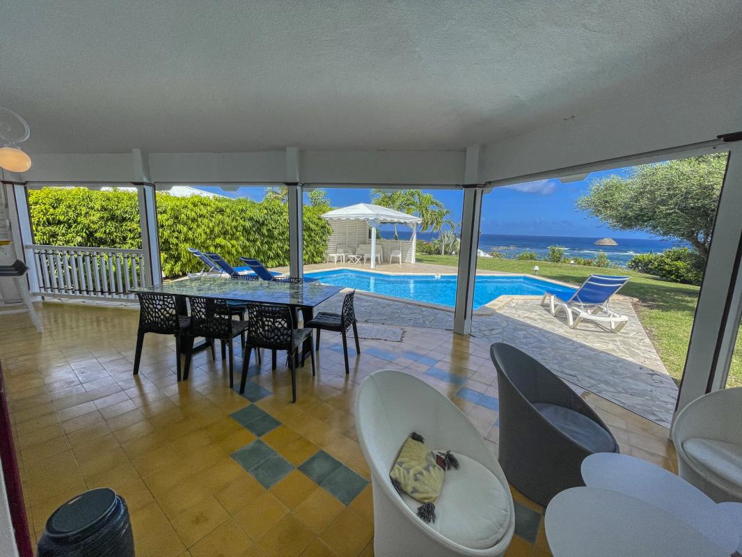 Villa à louer Saint François Guadeloupe__salon