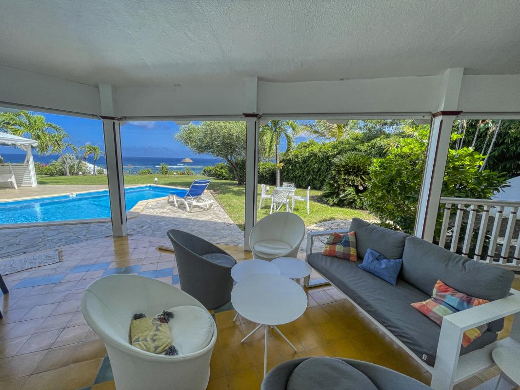 Villa à louer Saint François Guadeloupe__salon