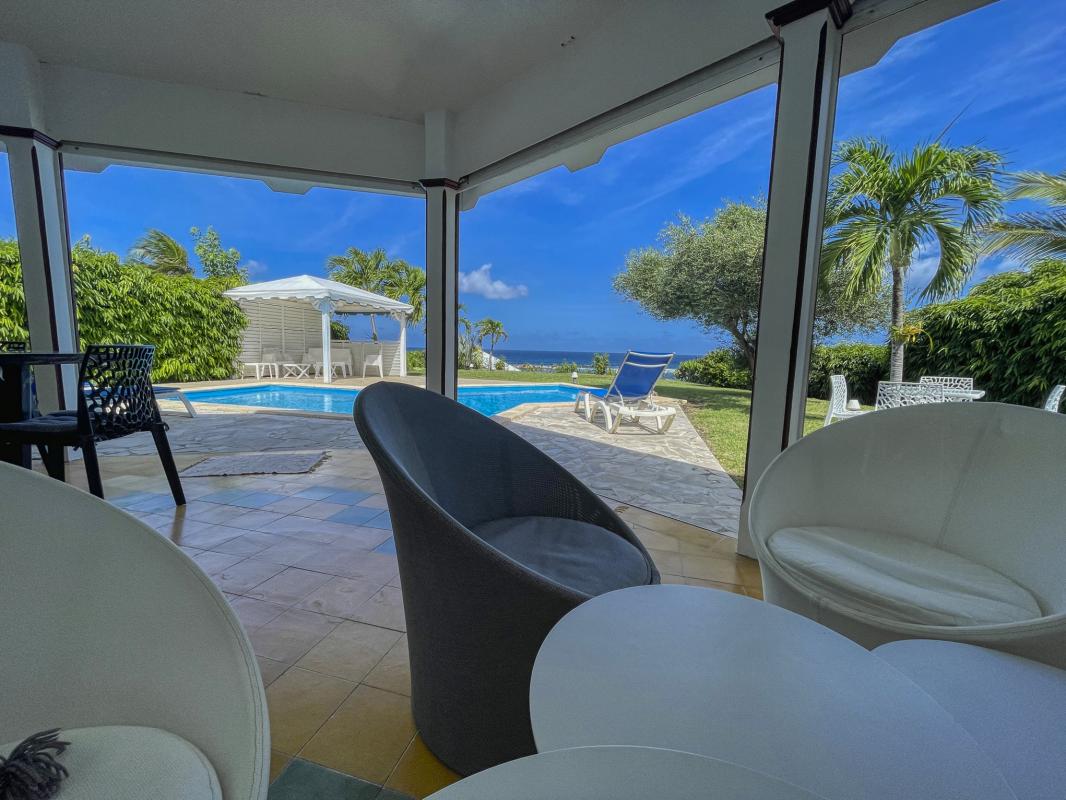 Villa à louer Saint François Guadeloupe__salon