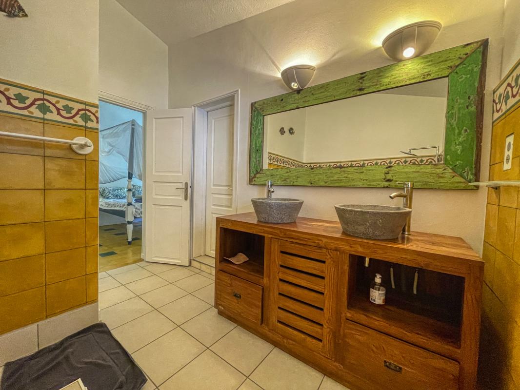 Villa à louer Saint François Guadeloupe__sdd chambre  lits