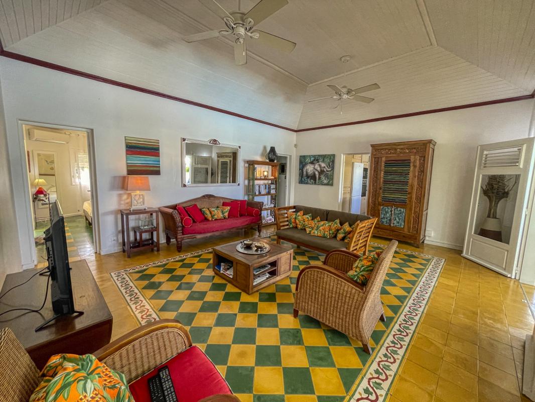 Villa à louer Saint François Guadeloupe__sejour